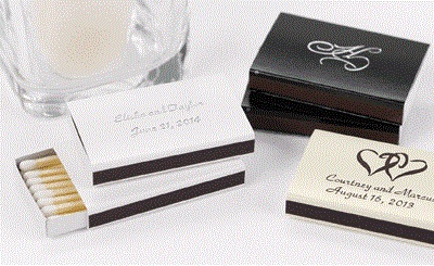 Wedding Matchboxes